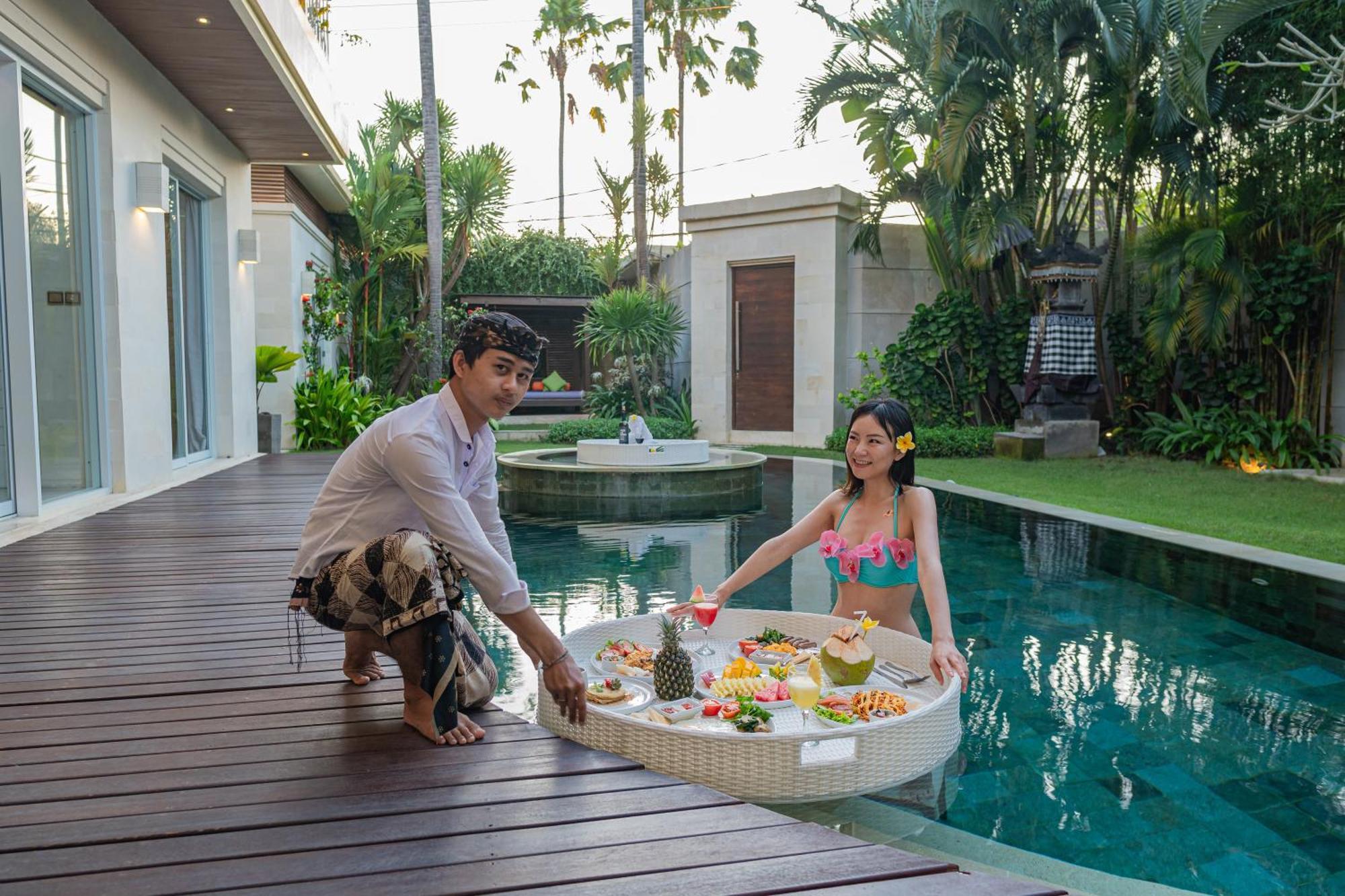 Luxury Villa K Seminyak Bagian luar foto